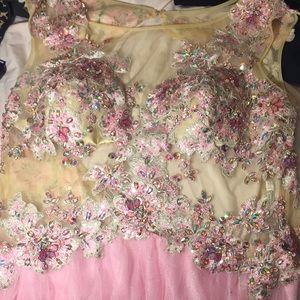 Light pink prom dress!